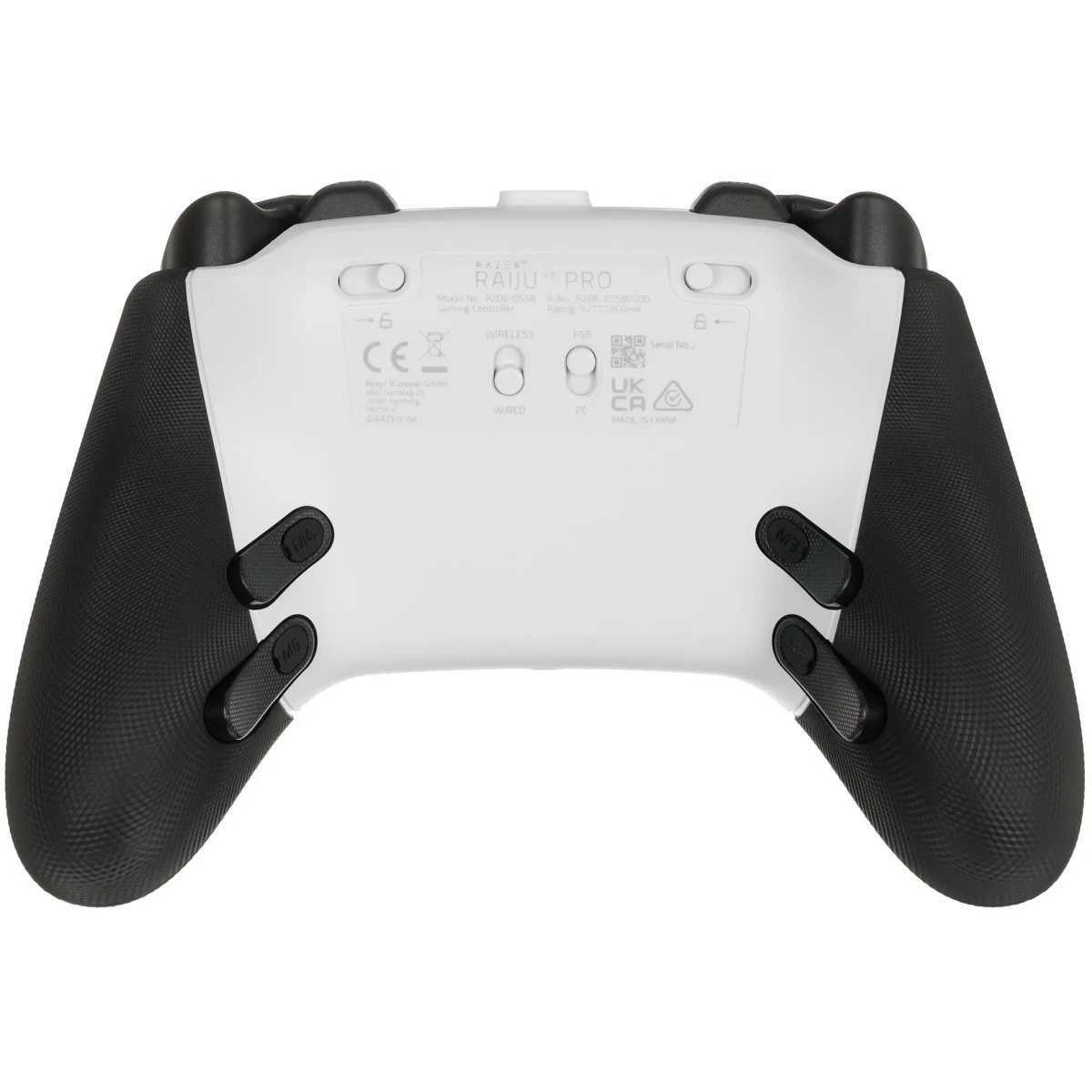 Игровой контроллер Razer Raiju V3 Pro for PS5 & PC - White/ Razer Raiju V3 Pro for PS5 & PC - White