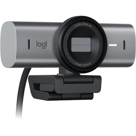 Веб-камера Logitech Webcam Brio MX 4К, 3840x2160, GRAPHITE [960-001559]