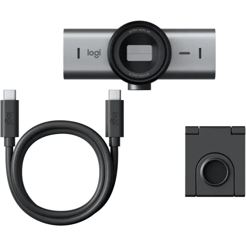 Веб-камера Logitech Webcam Brio MX 4К, 3840x2160, GRAPHITE [960-001559]