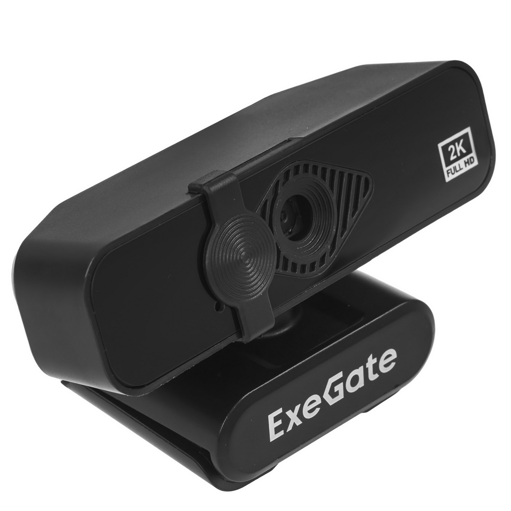 Веб-камера ExeGate Stream С958 2K (матрица 1/3.2" 5Мп, 2592x1944, 30fps, 4-линзовый объектив, автофо