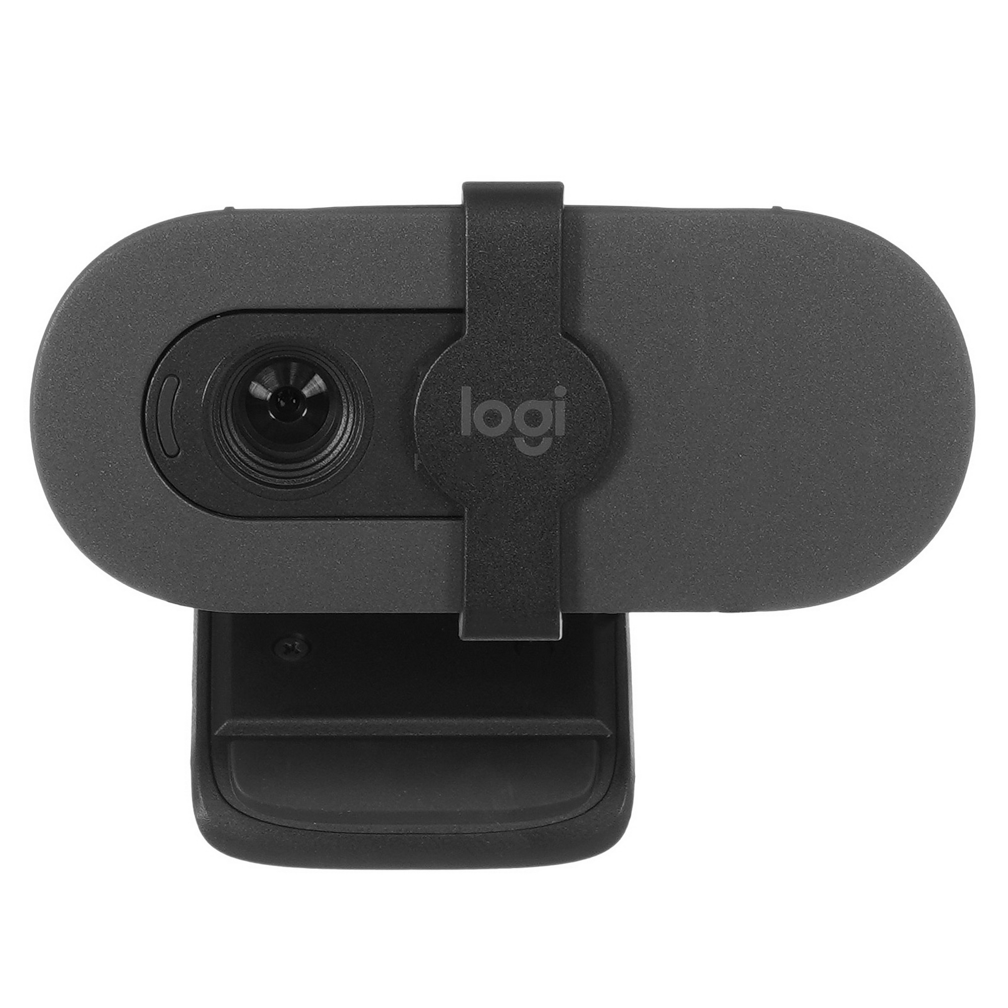Камера Web Logitech HD Webcam Brio 90 графитовый 2Mpix (1920x1080) USB 2.0 с микрофоном (960-001581)