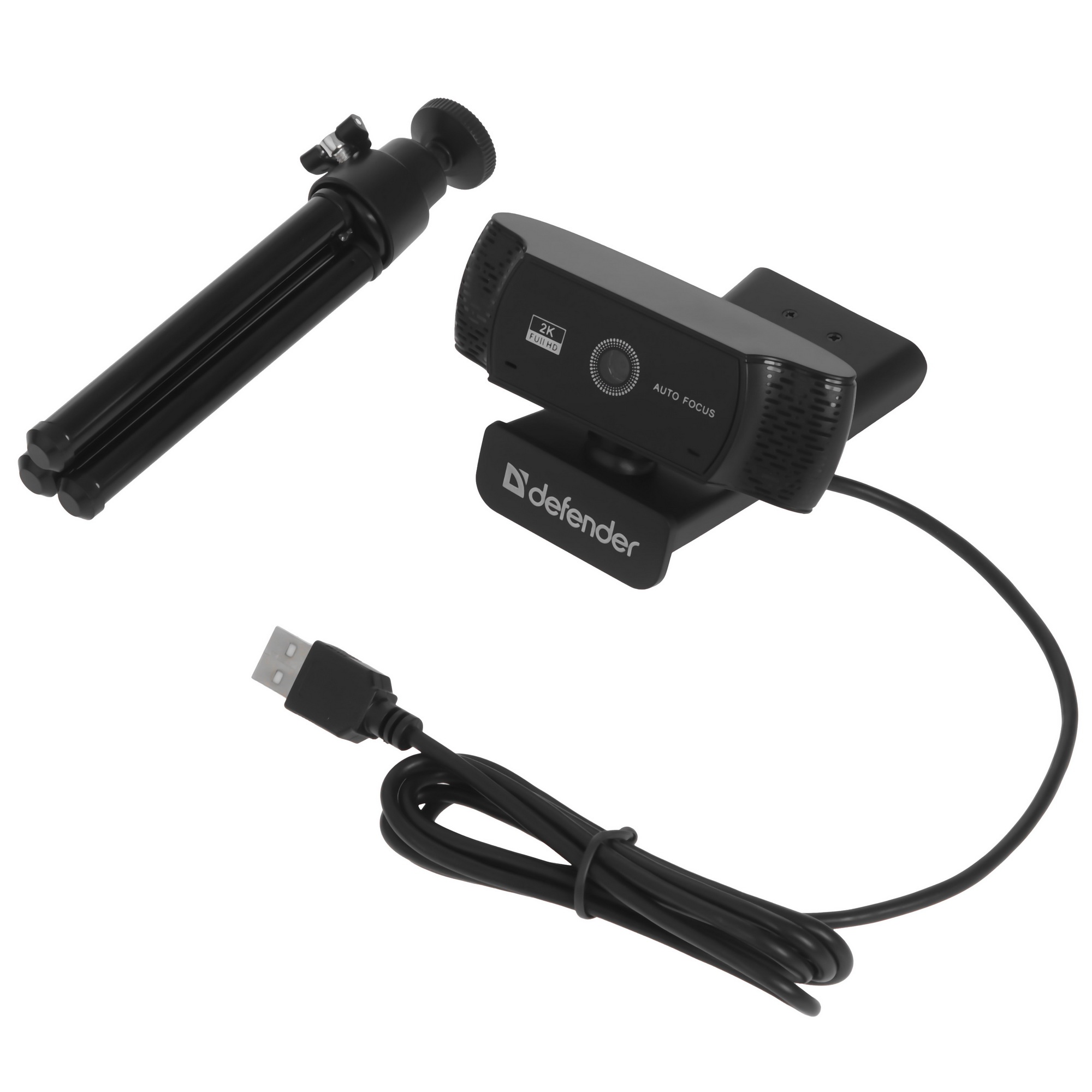 Камера-Web Defender G-lens 2590 black (3,7МП, QHD 2K 1440p, 86,1°)