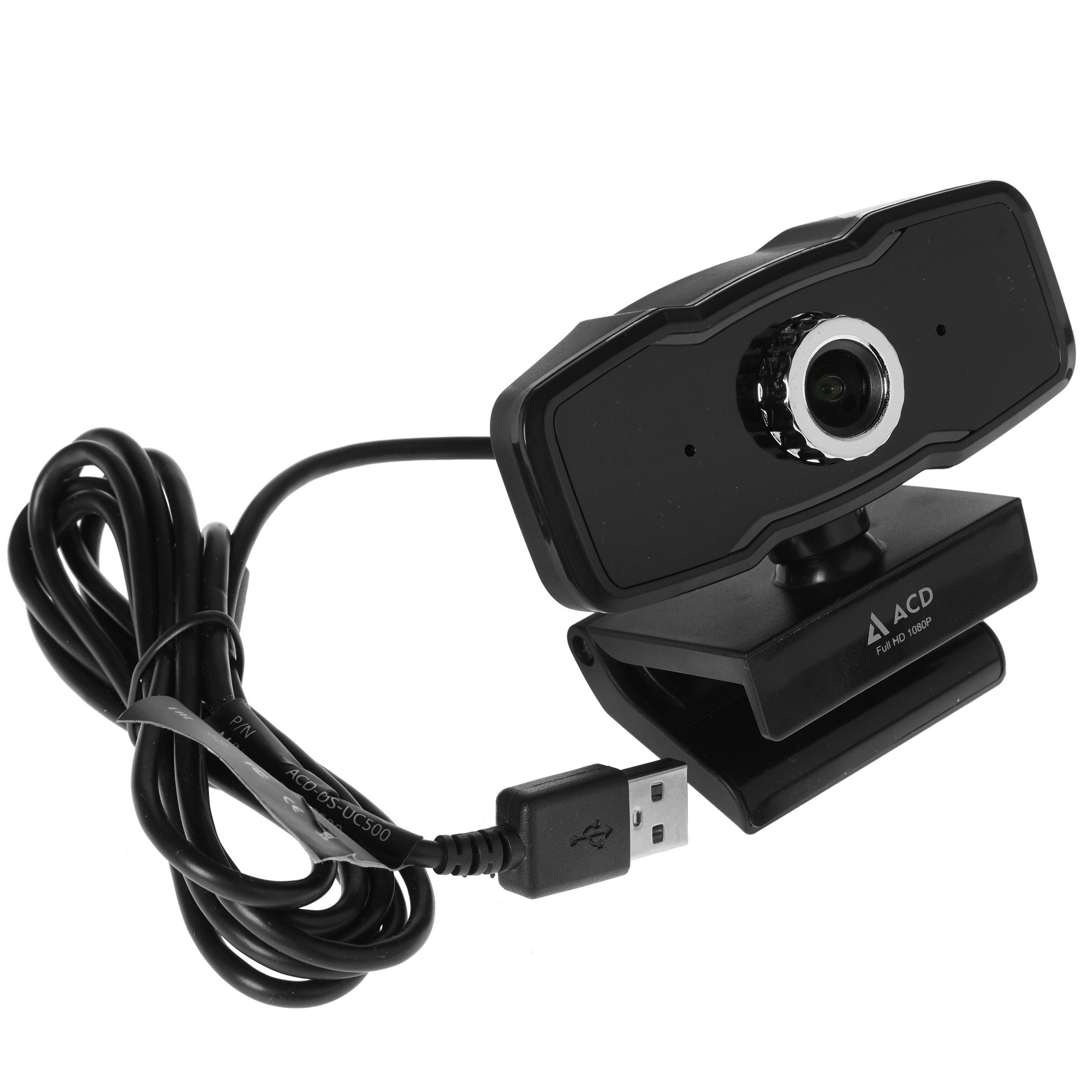 WEB Камера ACD-Vision UC500 CMOS 2МПикс, 1920x1080p, 30к/с, микрофон встр., USB 2.0, универс. крепле