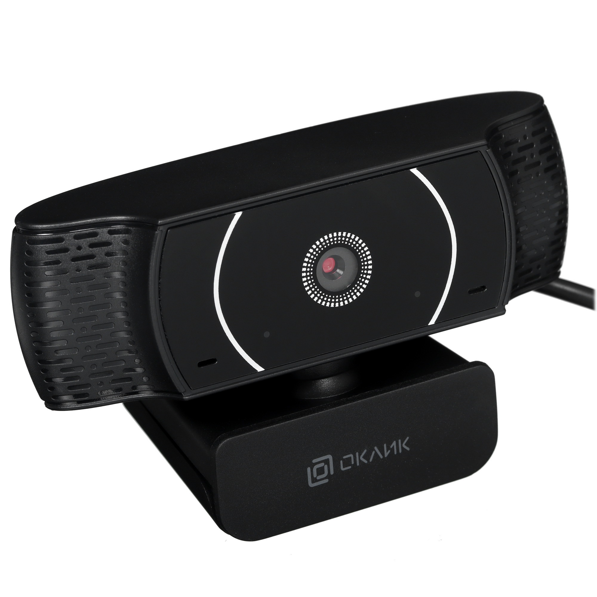 Камера Web Оклик OK-C016HD черный 1Mpix (1280x720) USB2.0 с микрофоном