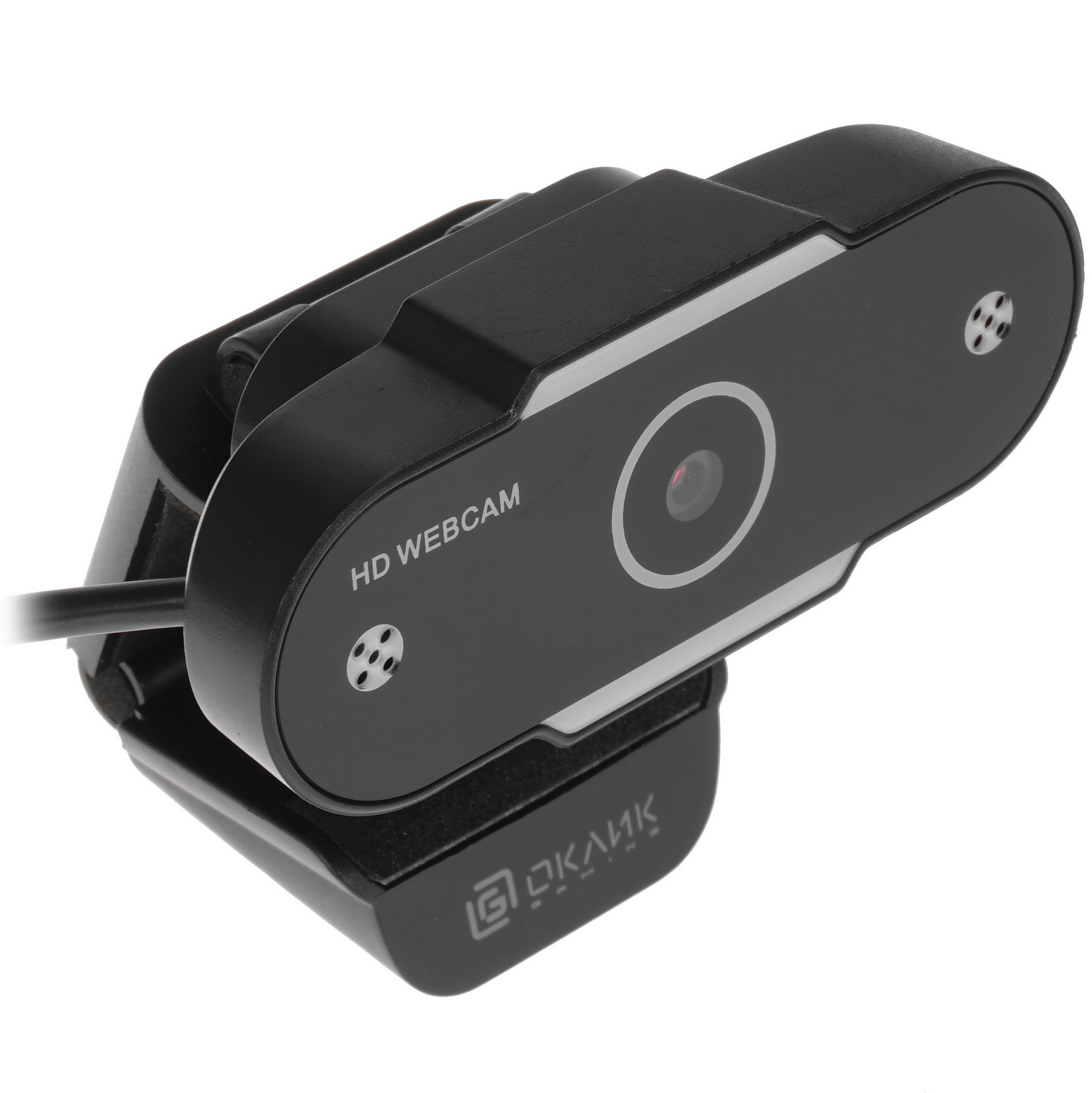 Камера Web Oklick/Оклик OK-C012HD черный 1Mpix (1280x720) USB2.0 с микрофоном