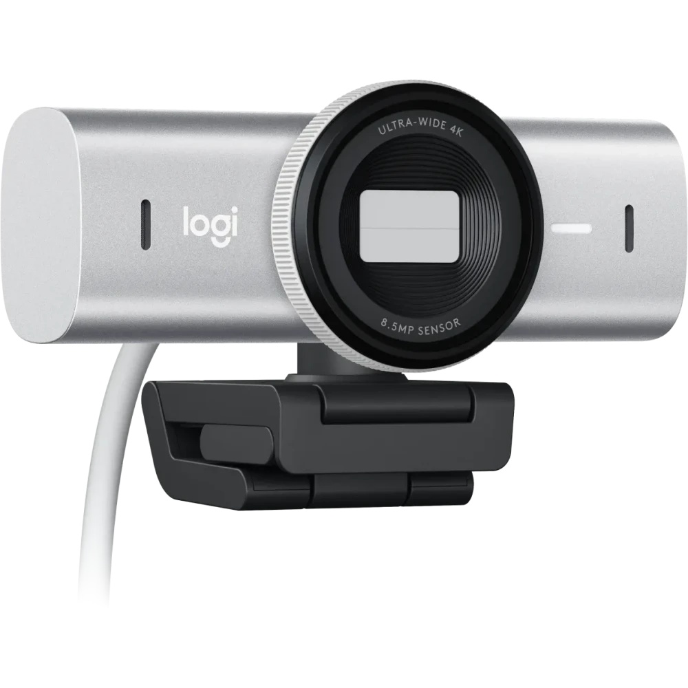Веб-камера Logitech Brio MX 4К, 3840x2160, серый 960-001554