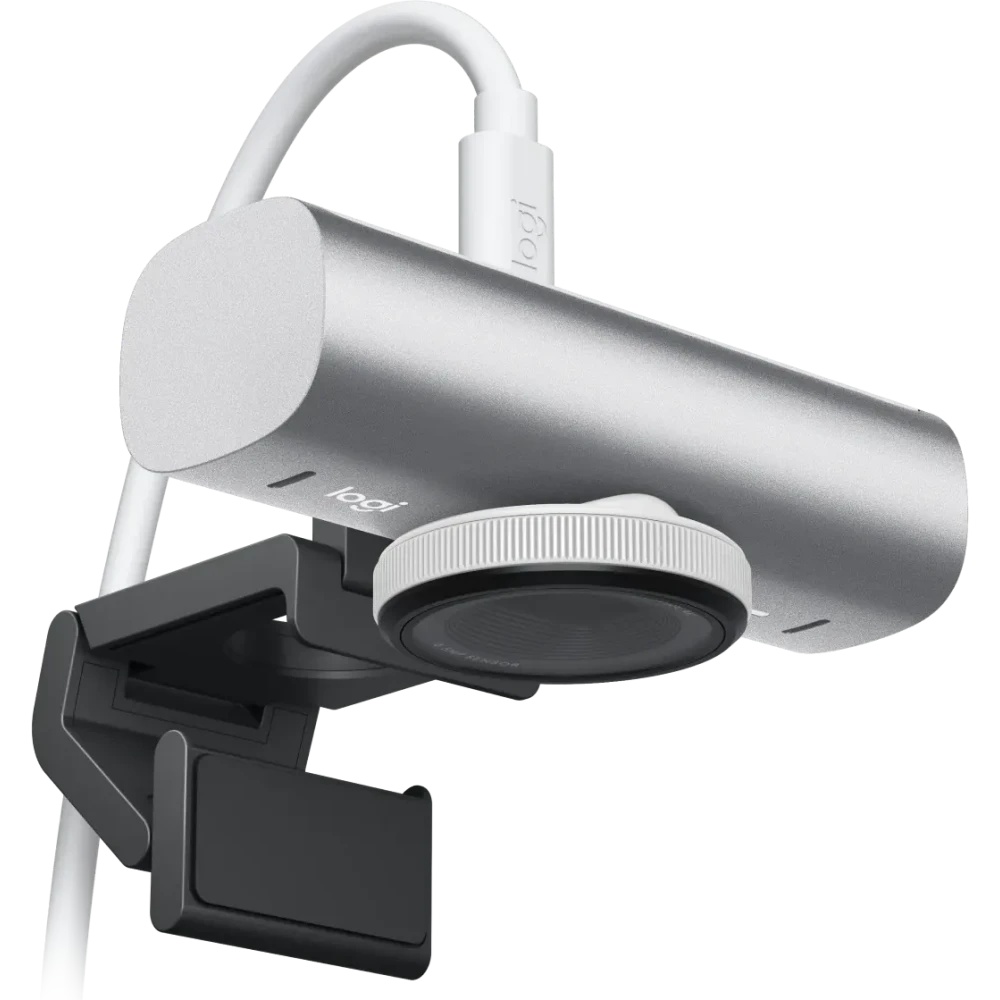 Веб-камера Logitech Brio MX 4К, 3840x2160, серый 960-001554