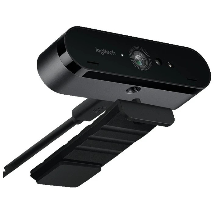 Камера Web Logitech Brio Ultra HD черный 13Mpix (4096x2160) USB3.0 с микрофоном (960-001105/960-0011