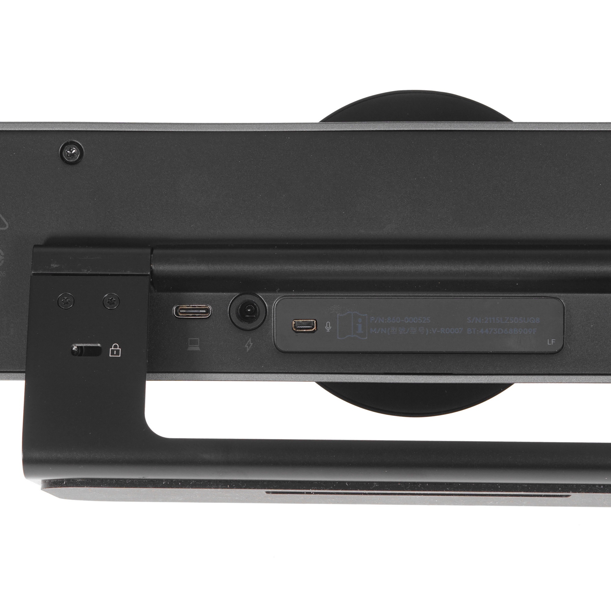 Камера Web Logitech MeetUp, 8Mpix (3840x2160), USB3.0 с микрофоном, черный