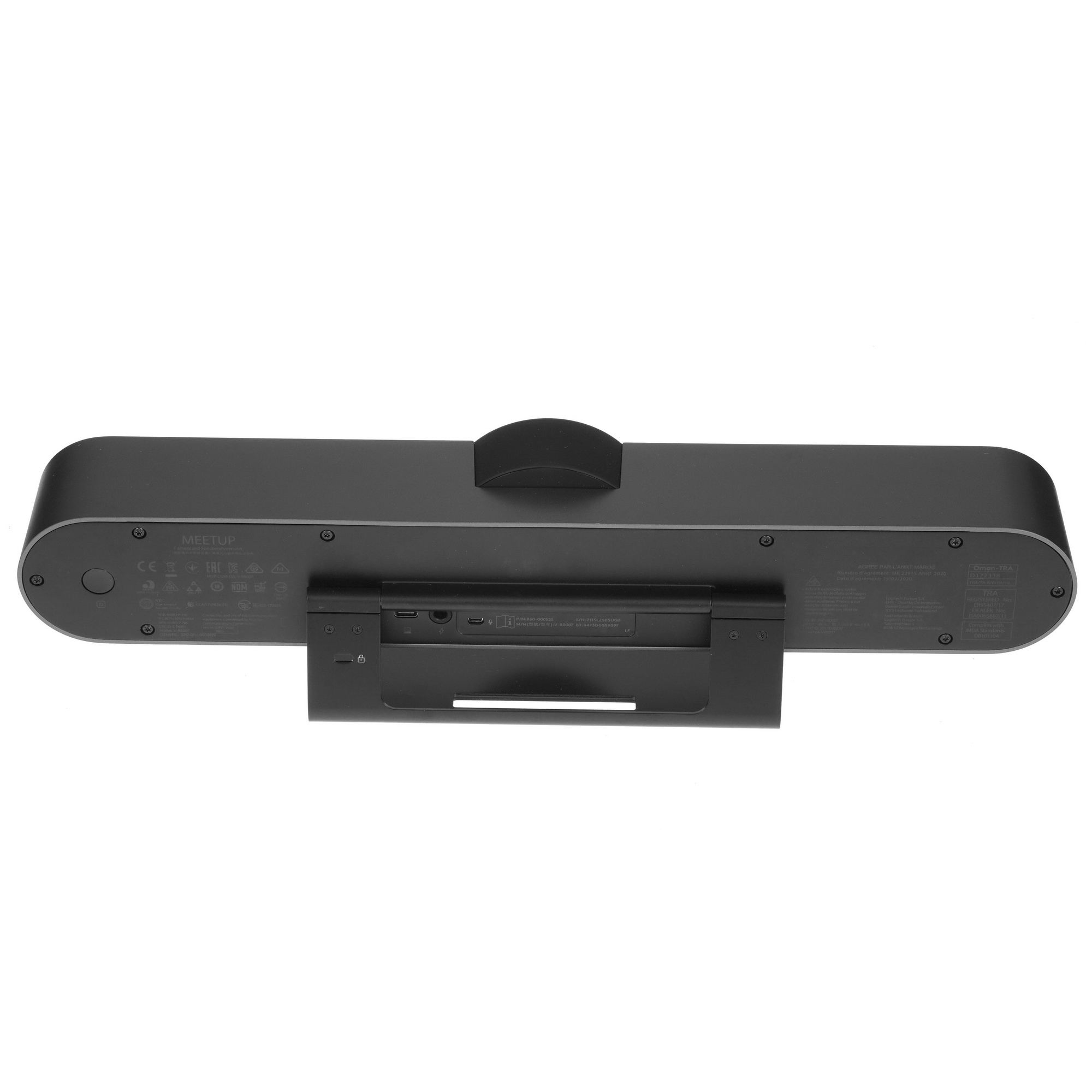 Камера Web Logitech MeetUp, 8Mpix (3840x2160), USB3.0 с микрофоном, черный