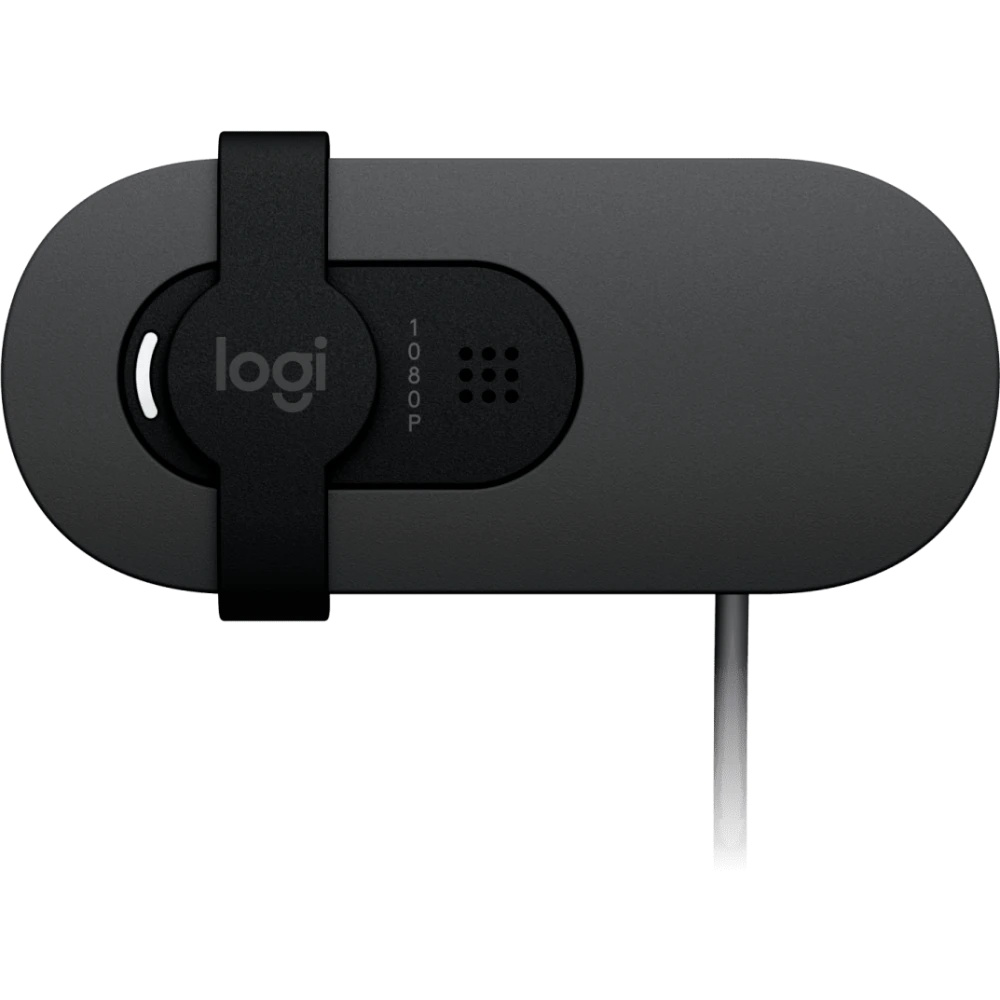 Камера Web Logitech Brio 105 графитовый 2Mpix (1920x1080) USB2.0 с микрофоном для ноутбука (960-0015