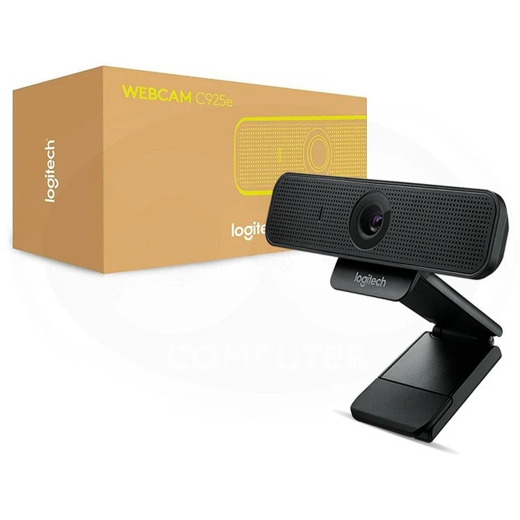Камера Web Logitech HD Webcam C925e черный 3Mpix (1920x1080) USB Type-C с микрофоном (960-001075)