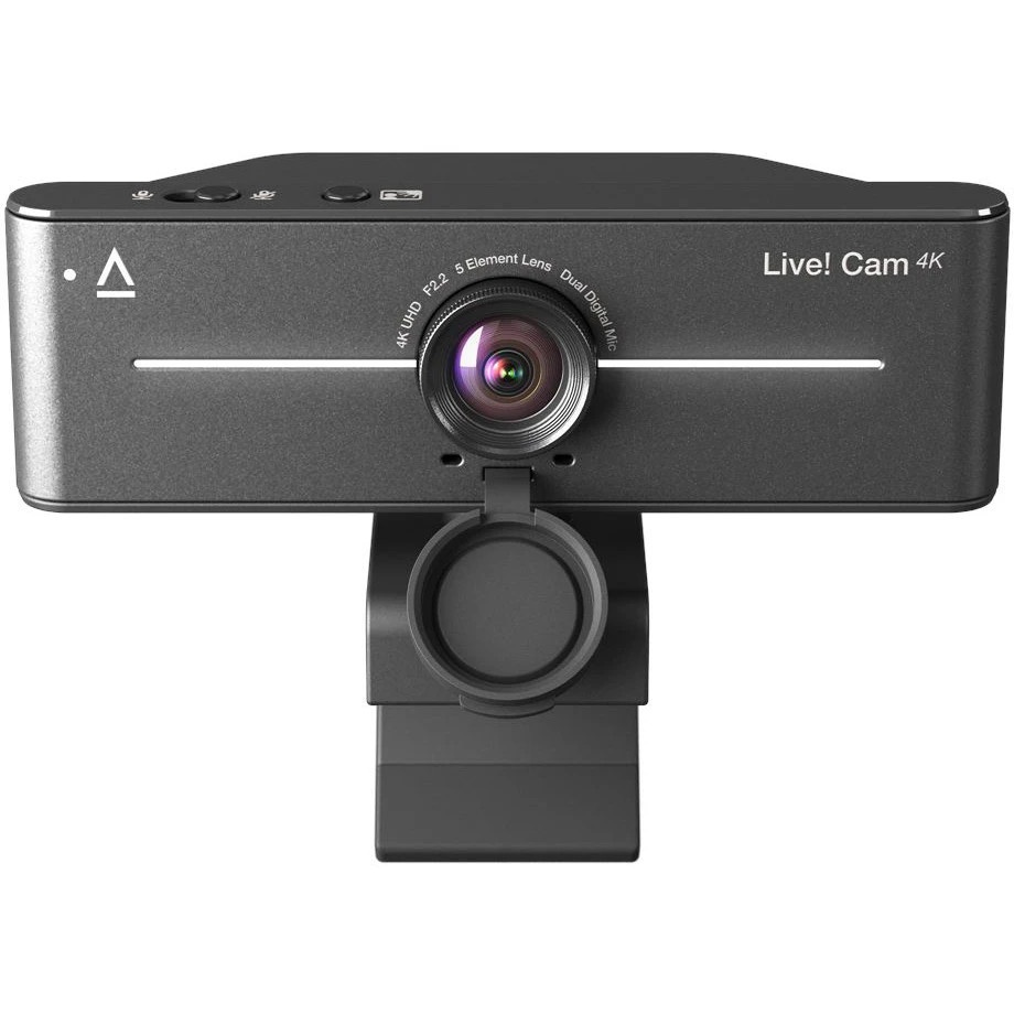 Камера Web Creative Live! Cam 4K VF0990 черный 8Mpix (3840x2160) USB2.0 с микрофоном (73VF099000000)