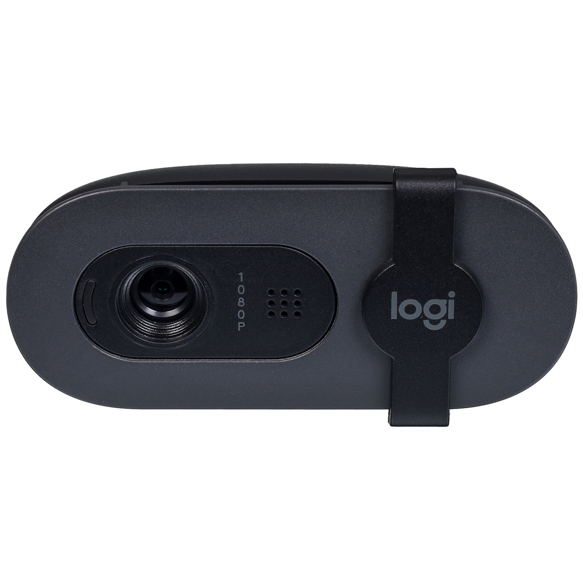 Камера Web Logitech HD Webcam Brio 100 черный 2Mpix (1920x1080) USB-A с микрофоном (960-001587)