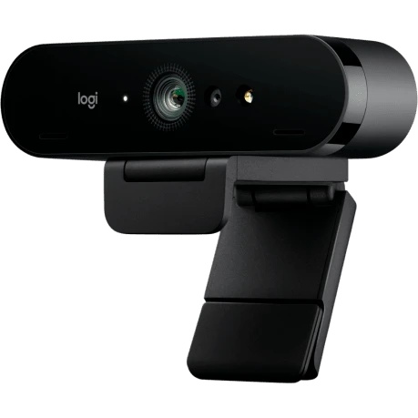 Камера Web Logitech BRIO черный 13Mpix (4096x2160) USB3.0 с микрофоном (960-001725)