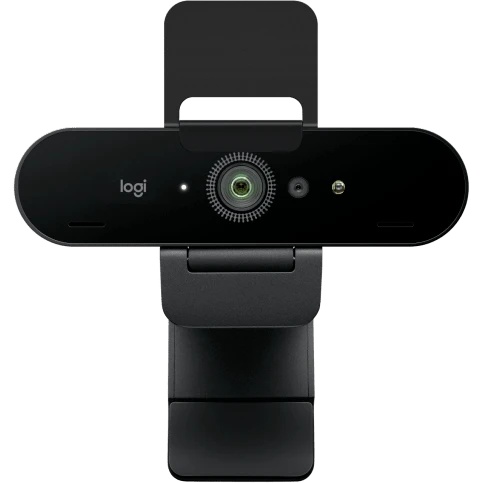 Камера Web Logitech BRIO черный 13Mpix (4096x2160) USB3.0 с микрофоном (960-001725)