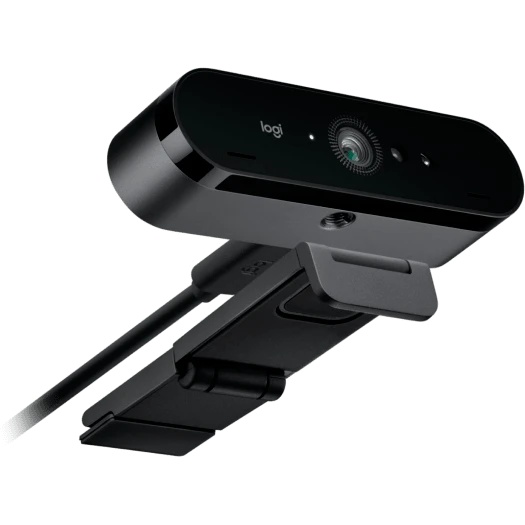Камера Web Logitech BRIO черный 13Mpix (4096x2160) USB3.0 с микрофоном (960-001725)