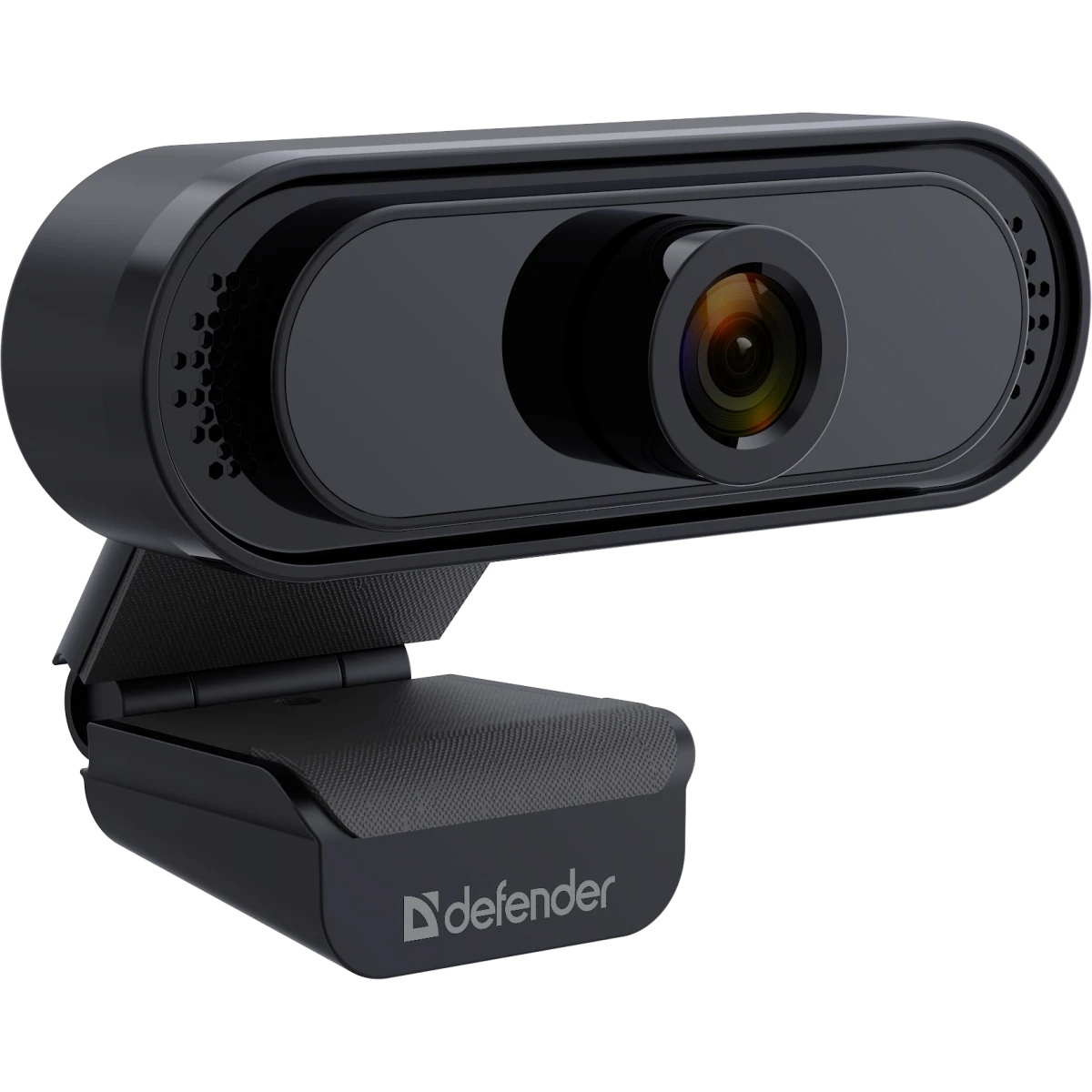 Камера-Web DEFENDER G-lens 2581 FullHD black (2MP, 1920х1080, USB 2.0, микрофон) (63181)