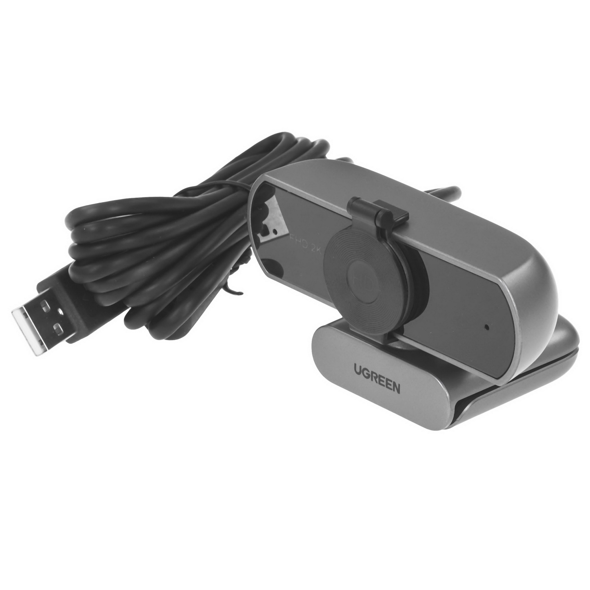 Веб-камера UGREEN CM717 (25442) 2K HD 1080P Webcam. Цвет: серый Цвет: серый космос