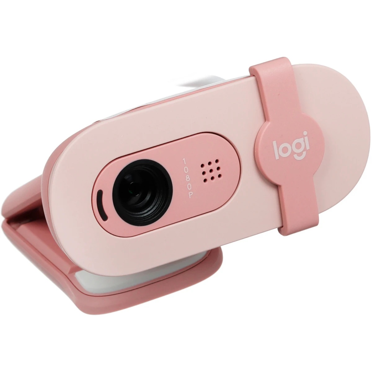 Веб-камера Logitech Brio 90 (960-001625) pink