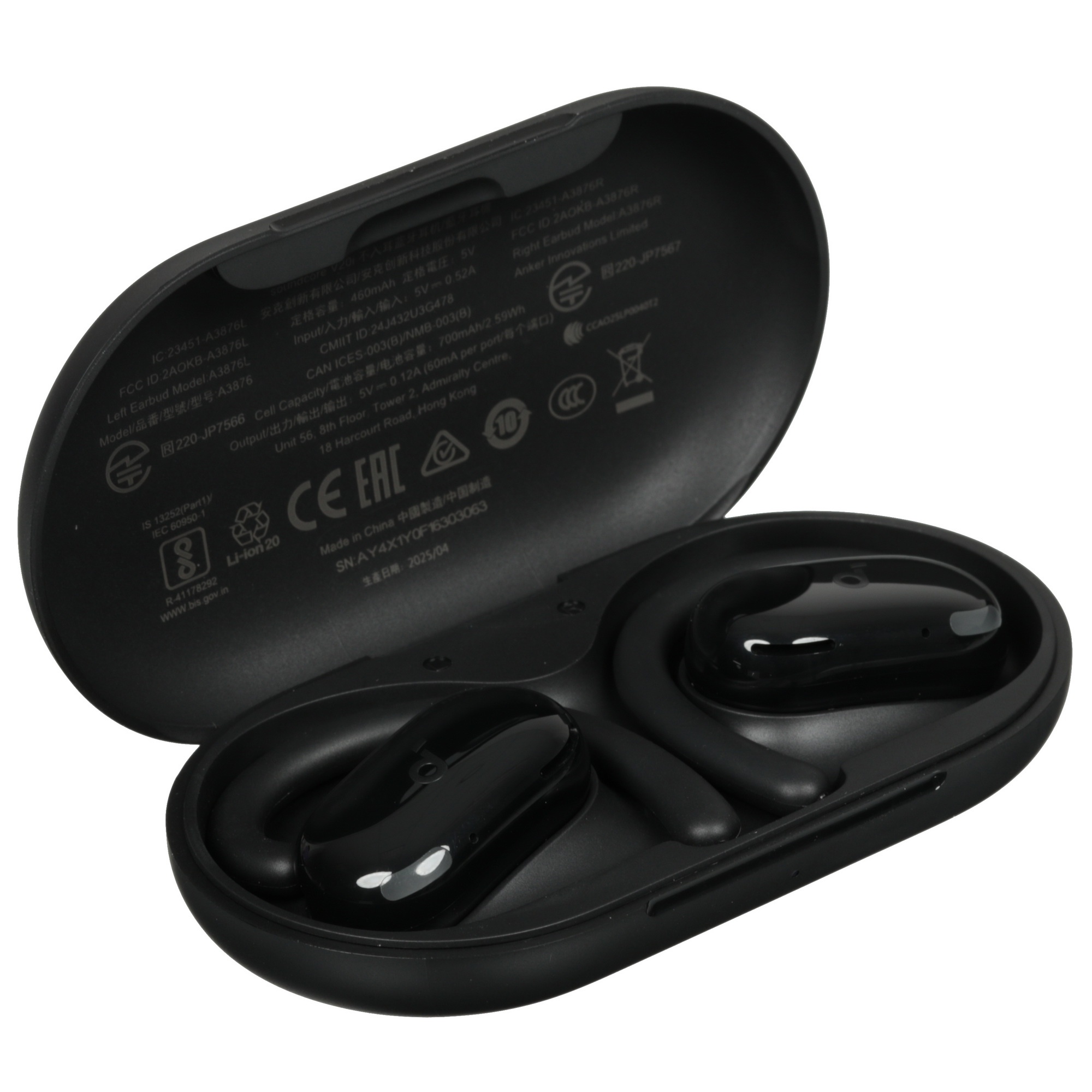 Наушники TWS Soundcore V20i Черный