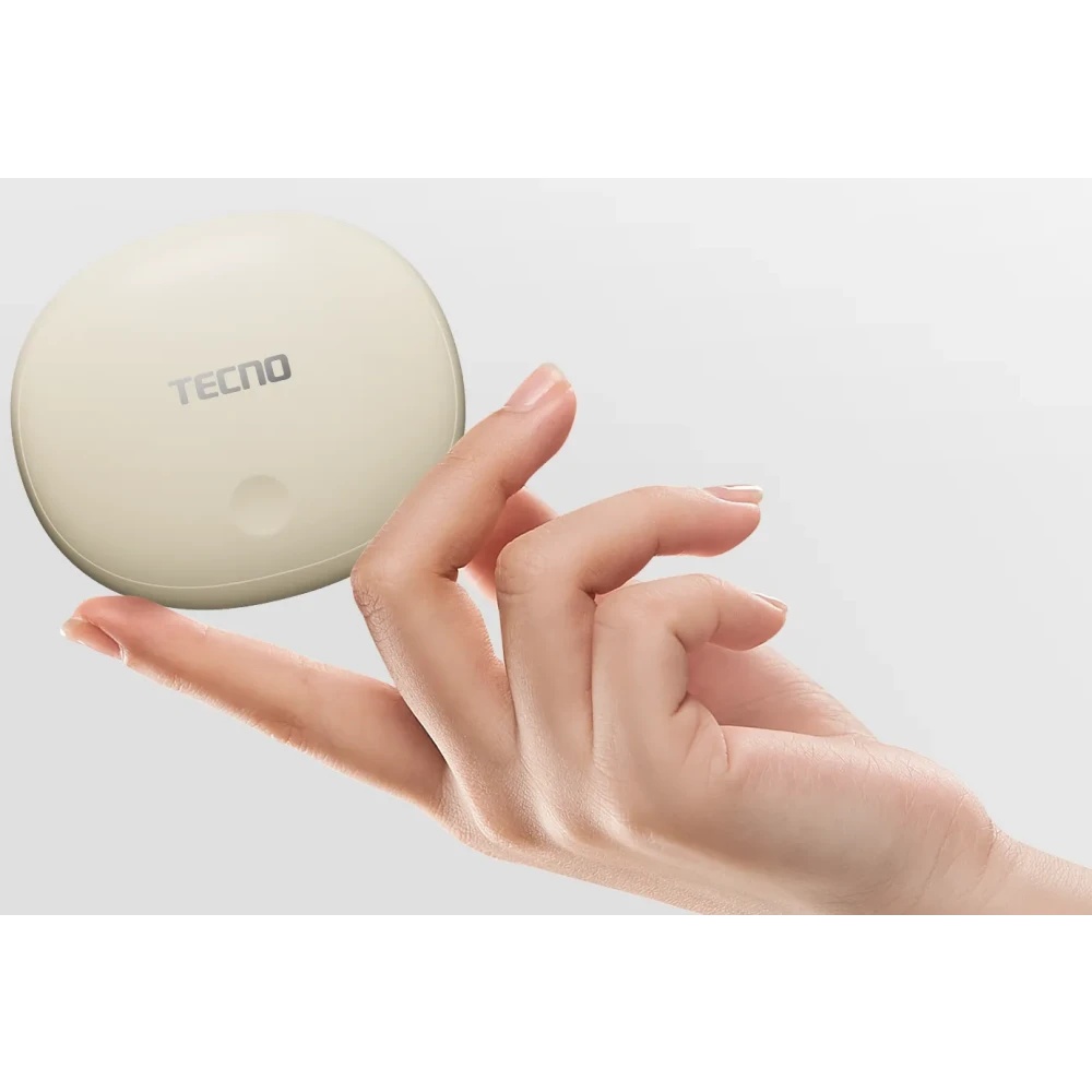 Наушники беспроводные TECNO True 1 TU01 Air Creamy белый