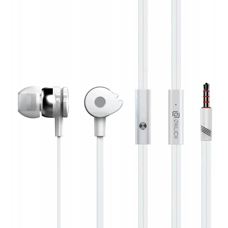 Наушники Oklick HS-S-210 1.1м белый