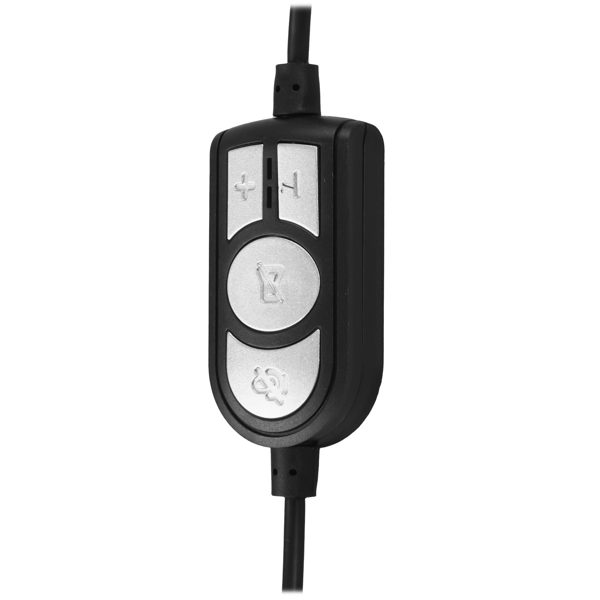 Наушники с микрофоном Oklick HS-M400 черный 1.8м накладные оголовье