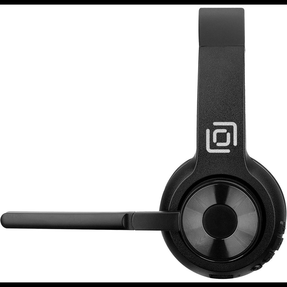 Наушники с микрофоном Оклик HS-M310 черный 1.5м накладные BT оголовье