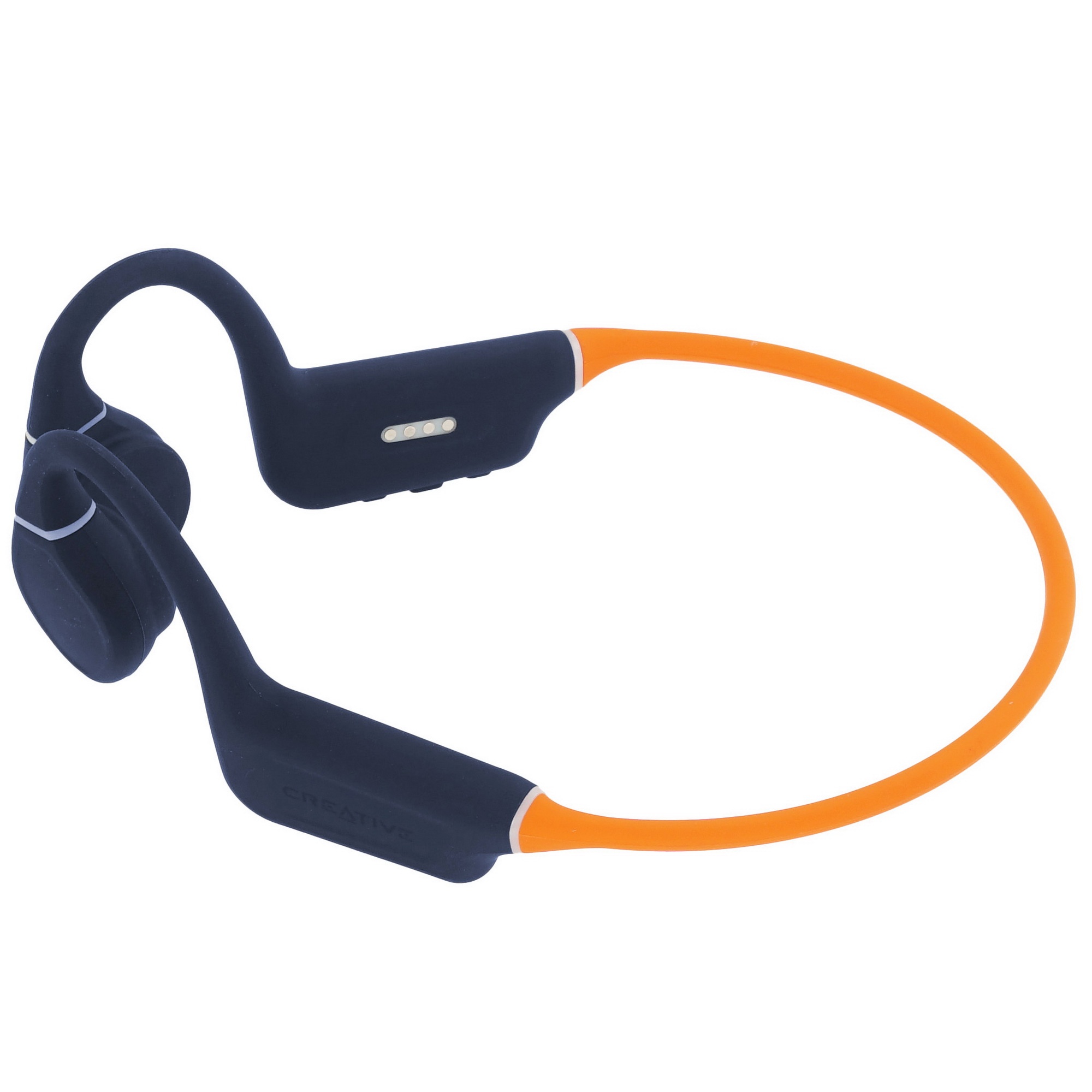 Гарнитура накладные Creative Outlier Free Plus оранжевый/синий беспроводные bluetooth шейный обод