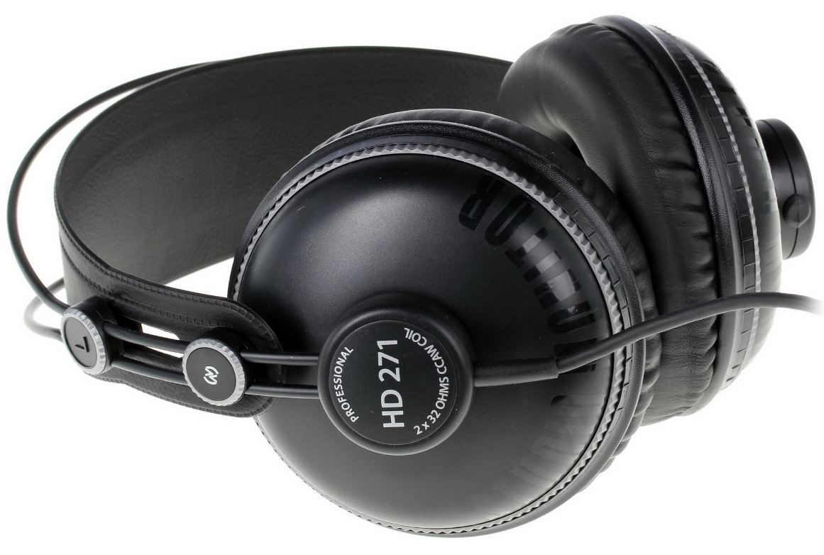 Наушники динамические закрытого типа AXELVOX HD271 Studio/Hi-Fi  10-30000 Гц  32 Ом черный