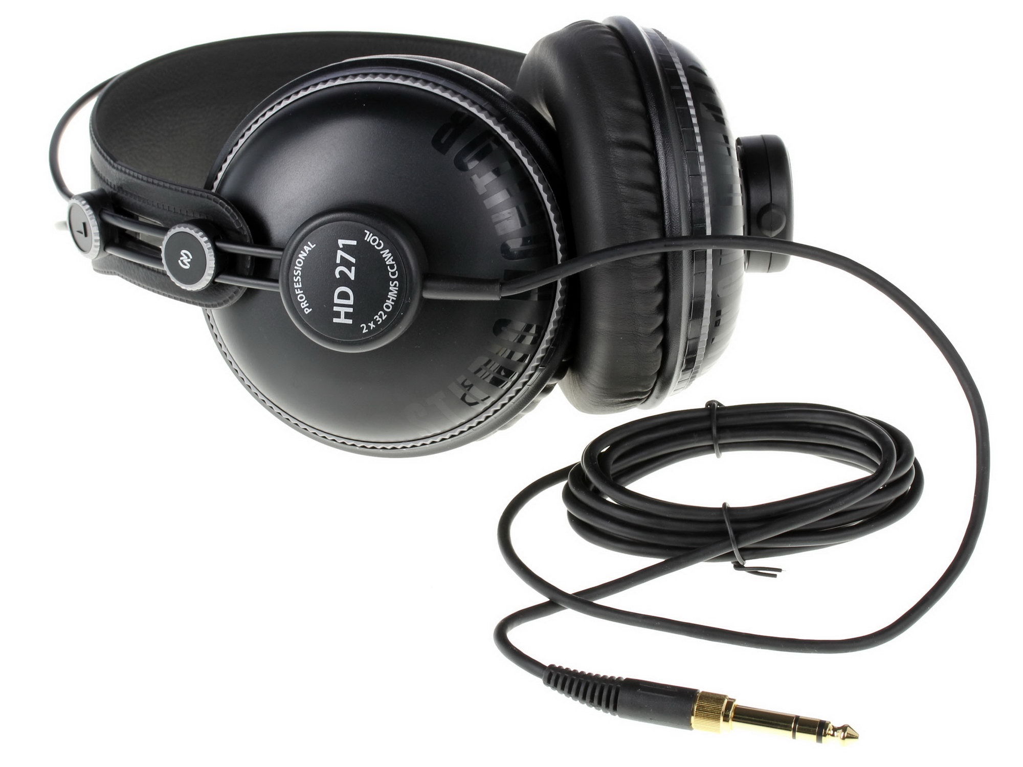 Наушники динамические закрытого типа AXELVOX HD271 Studio/Hi-Fi  10-30000 Гц  32 Ом черный