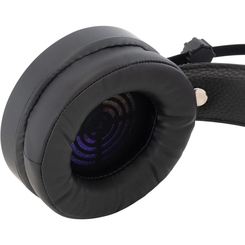 Наушники с микрофоном Oklick/Оклик HS-L810G ANONYMOUS черный 2.2м мониторные оголовье
