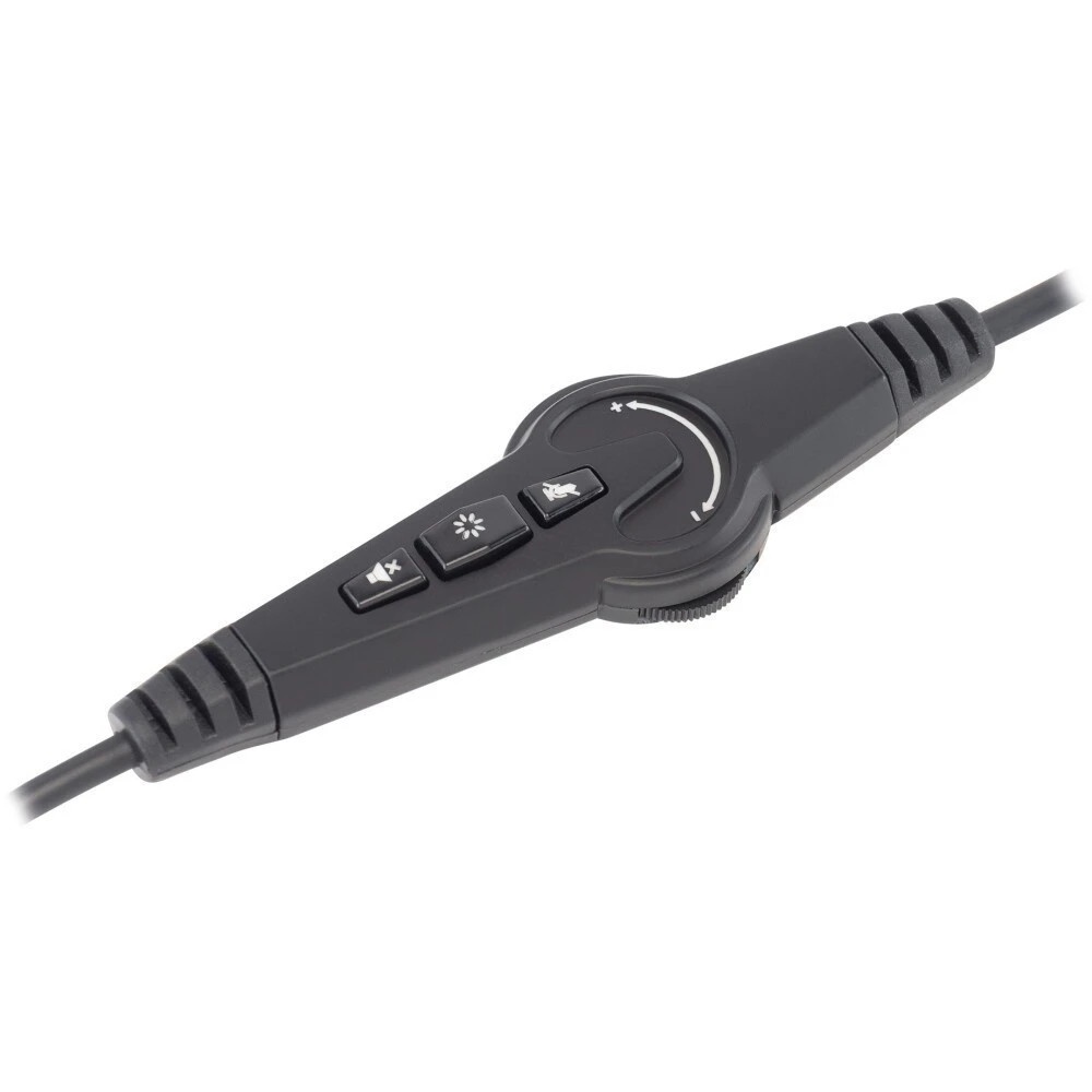 Наушники с микрофоном Oklick/Оклик HS-L810G ANONYMOUS черный 2.2м мониторные оголовье