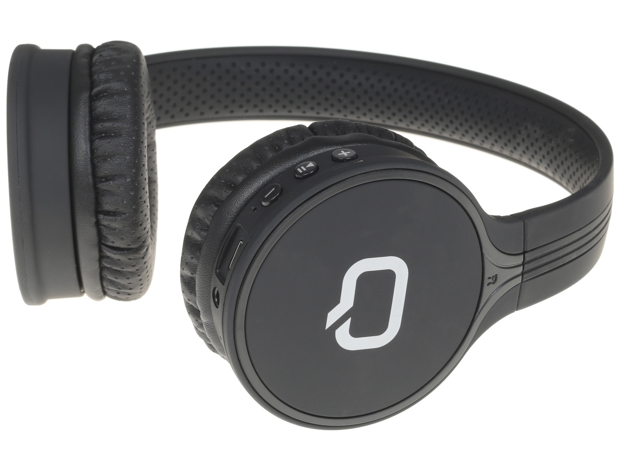 Наушники Qumo Accord 3 (BT-0020) черный/красныйнакладные Bluetooth 4.2300мА-чдо 6х часов в режиме ра