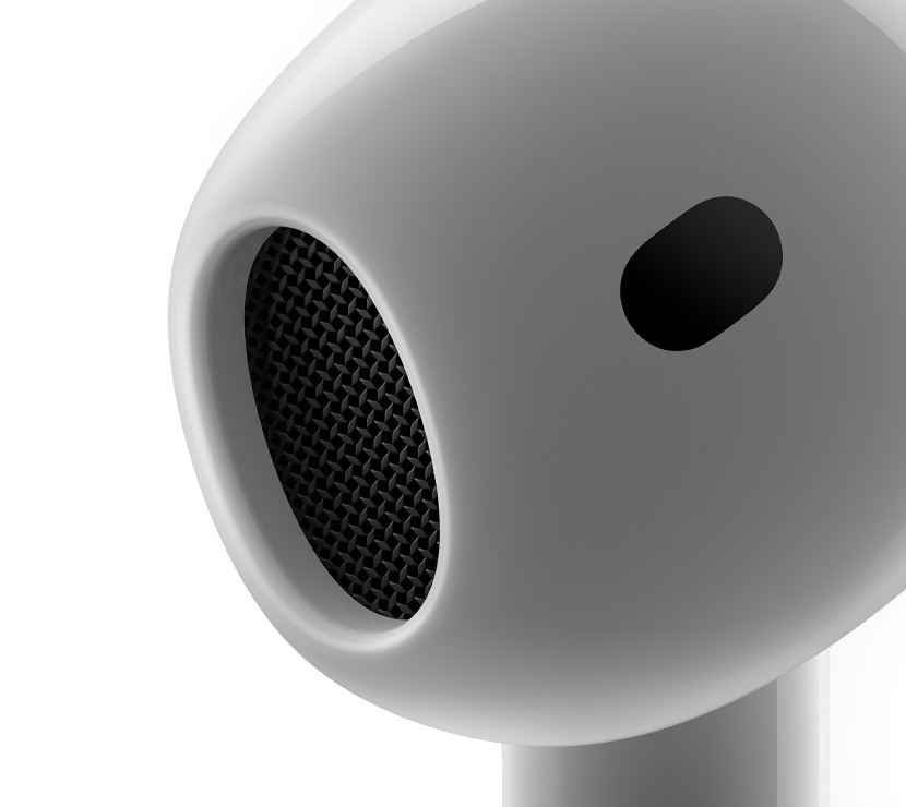 Наушники беспроводные Apple AirPods 4 (ANC) A3055 A3056 A3059 белый