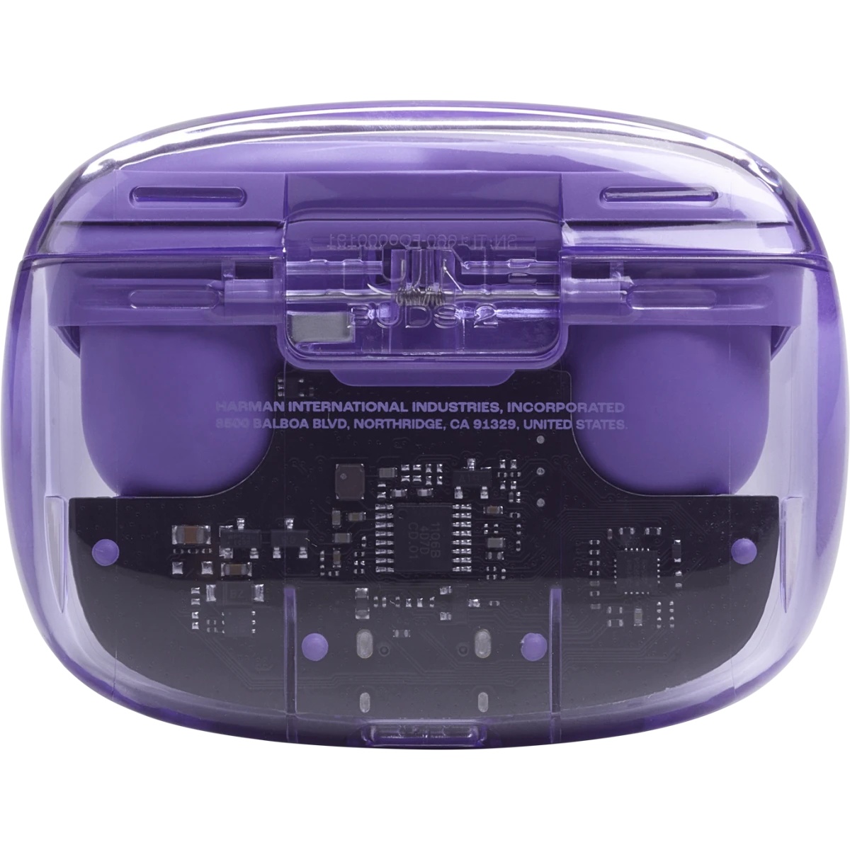 Наушники JBL, модель Tune Buds 2 Ghost фиолетовый