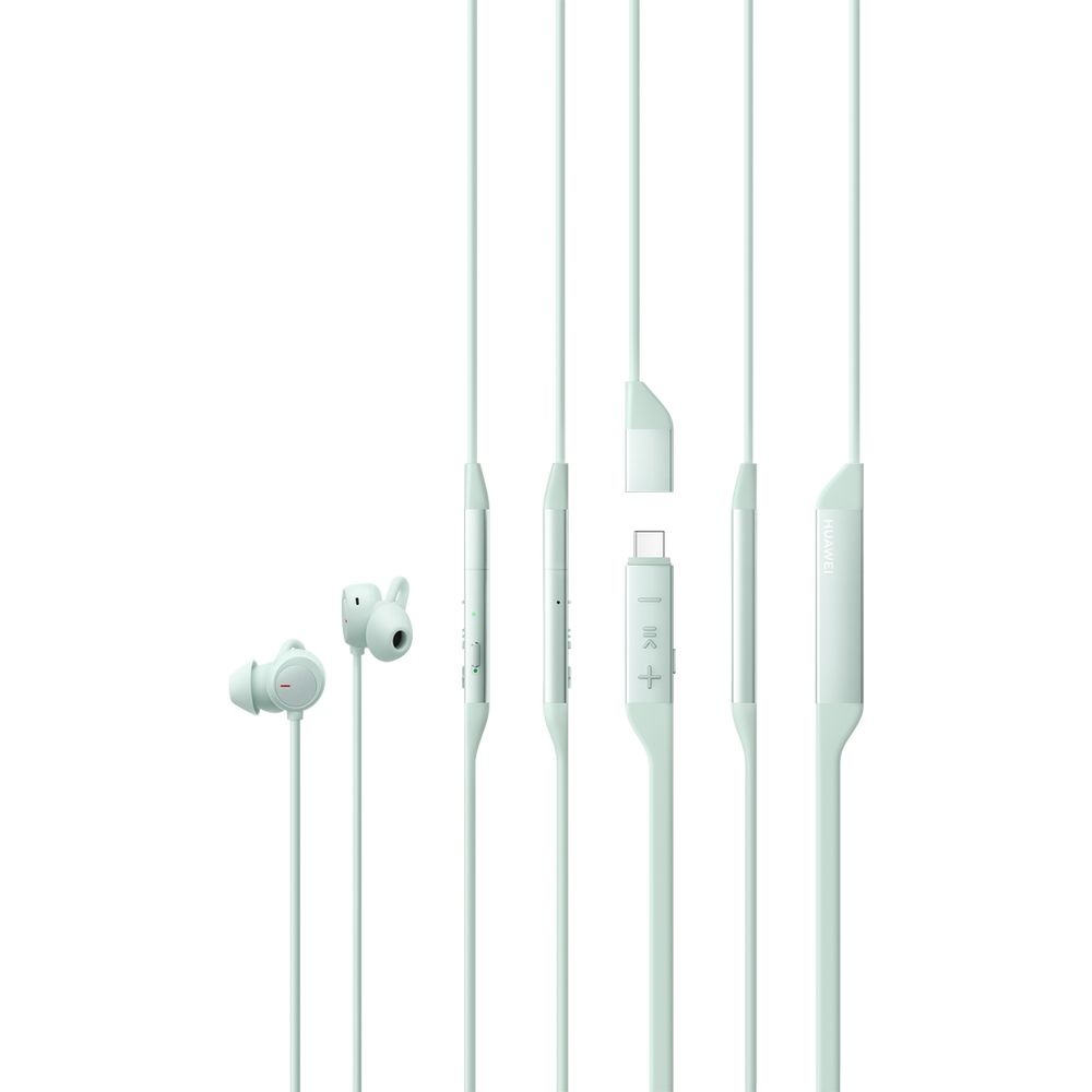 Наушники Huawei FreeLace pro 2 Yarra-N00, Bluetooth, внутриканальные, зеленый