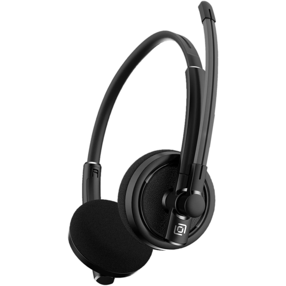 Наушники с микрофоном Oklick/Оклик HS-L900 черный 1.8м накладные оголовье