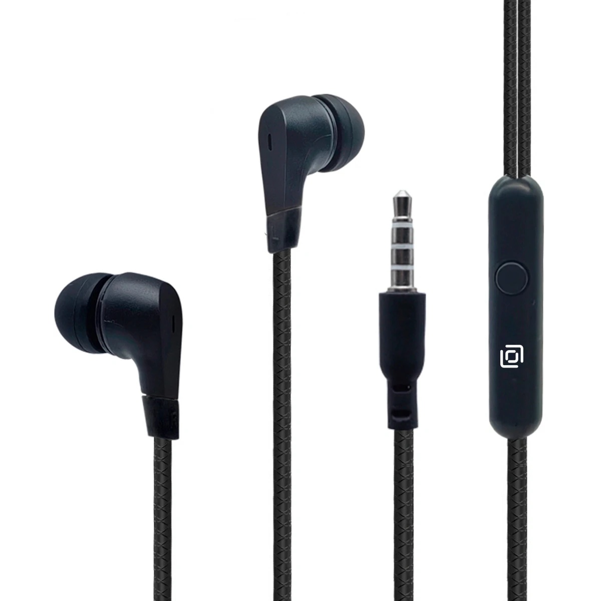 Гарнитура внутриканальные Oklick HS-S-250 1.2м черный проводные в ушной раковине (SS-E161)