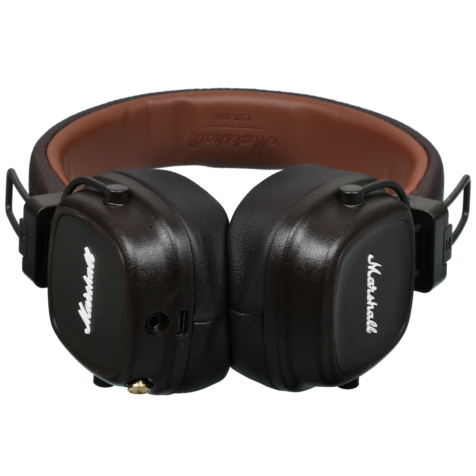 Наушники накладные беспроводные Marshall MAJOR IV коричневые