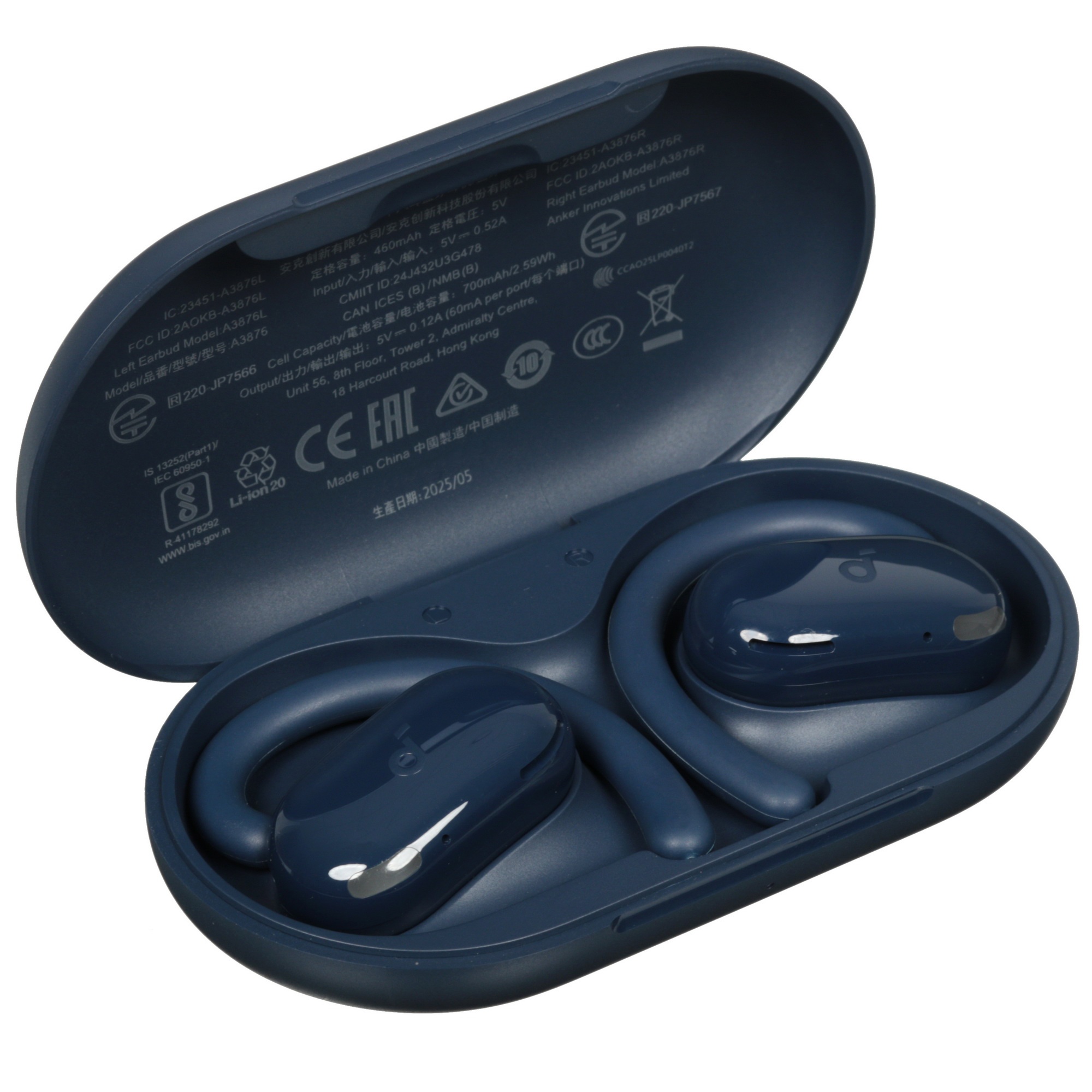 Наушники TWS Soundcore V20i Синий