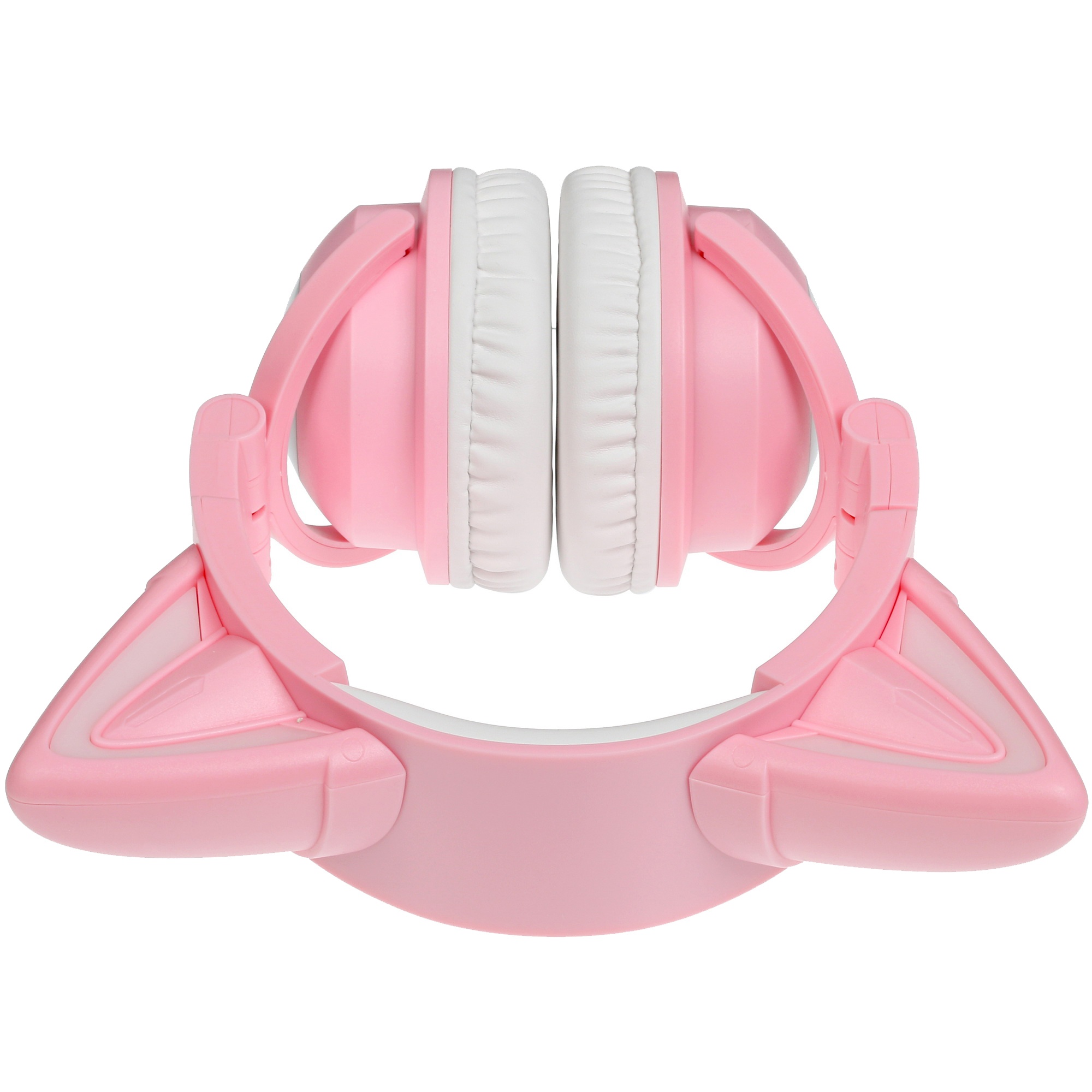 Гарнитура Party Cat mini ВТ 0051 (розово-голубые) c подсветкой накладная Bluetooth