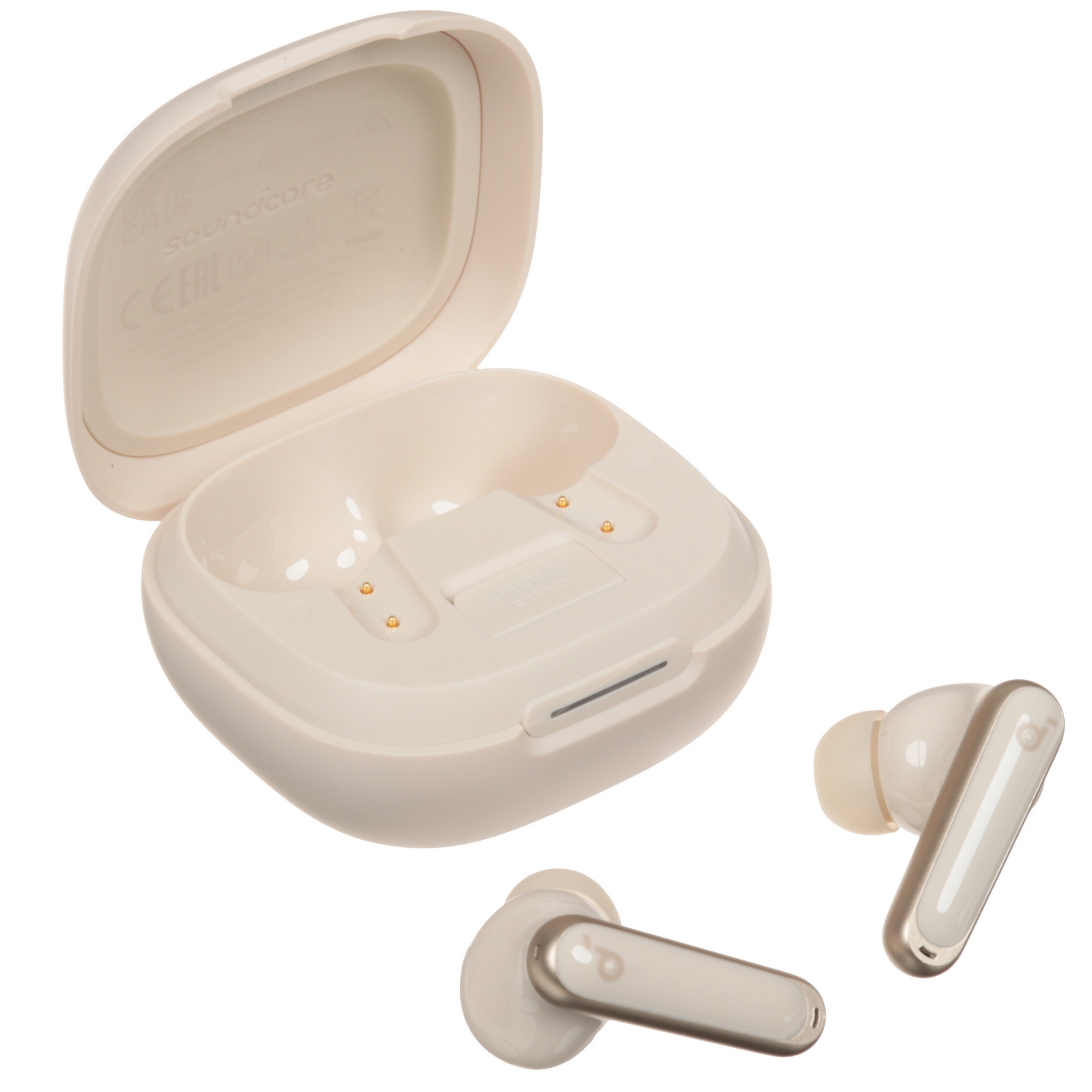 Наушники TWS Soundcore P40i Oat Белый