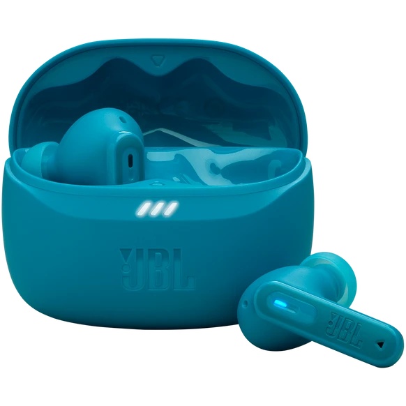 Гарнитура внутриканальные JBL Tune Beam бирюзовый беспроводные bluetooth в ушной раковине