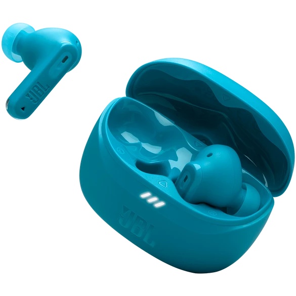Гарнитура внутриканальные JBL Tune Beam бирюзовый беспроводные bluetooth в ушной раковине