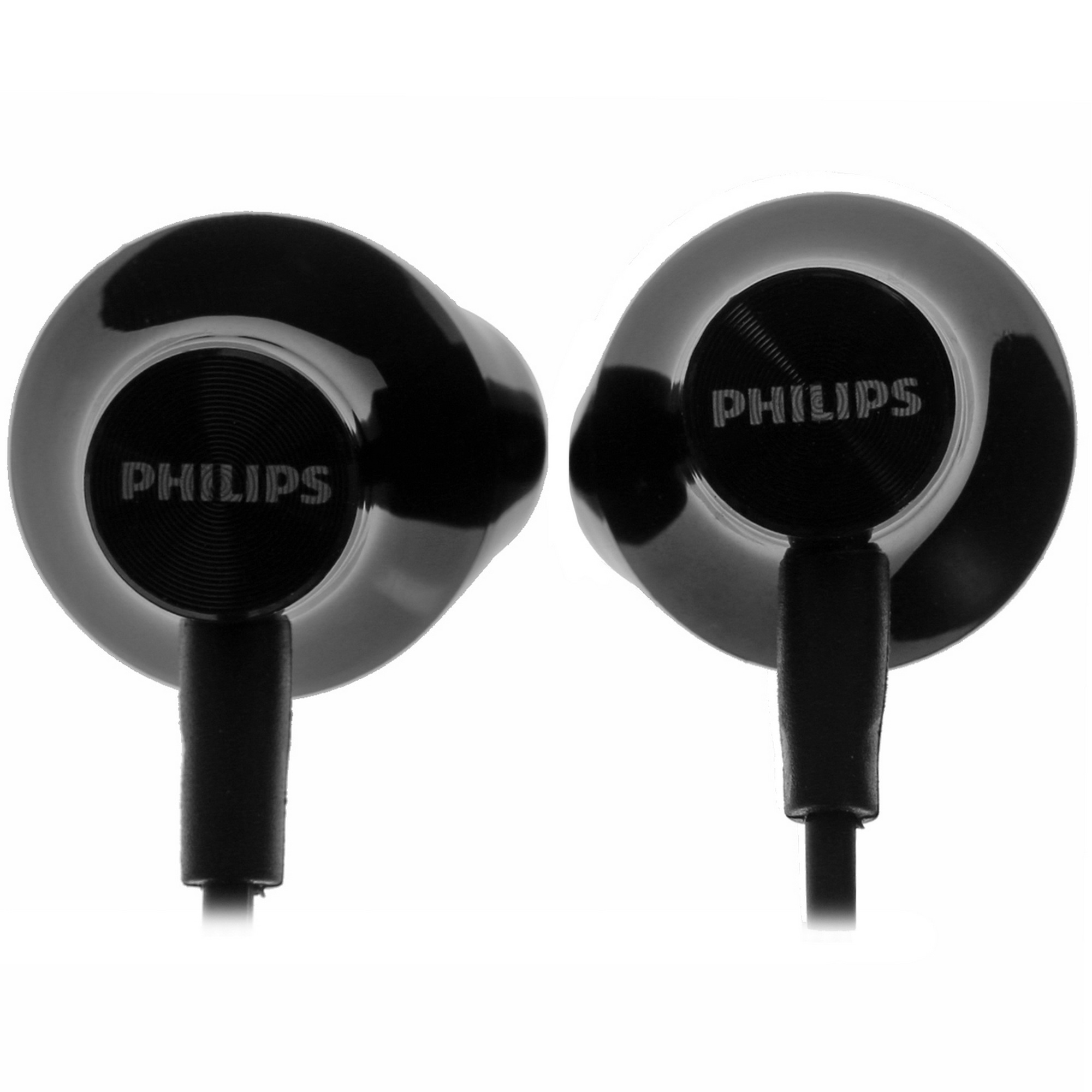 Наушники вкладыши Philips TAUE100BK/00 1.2м черный проводные в ушной раковине