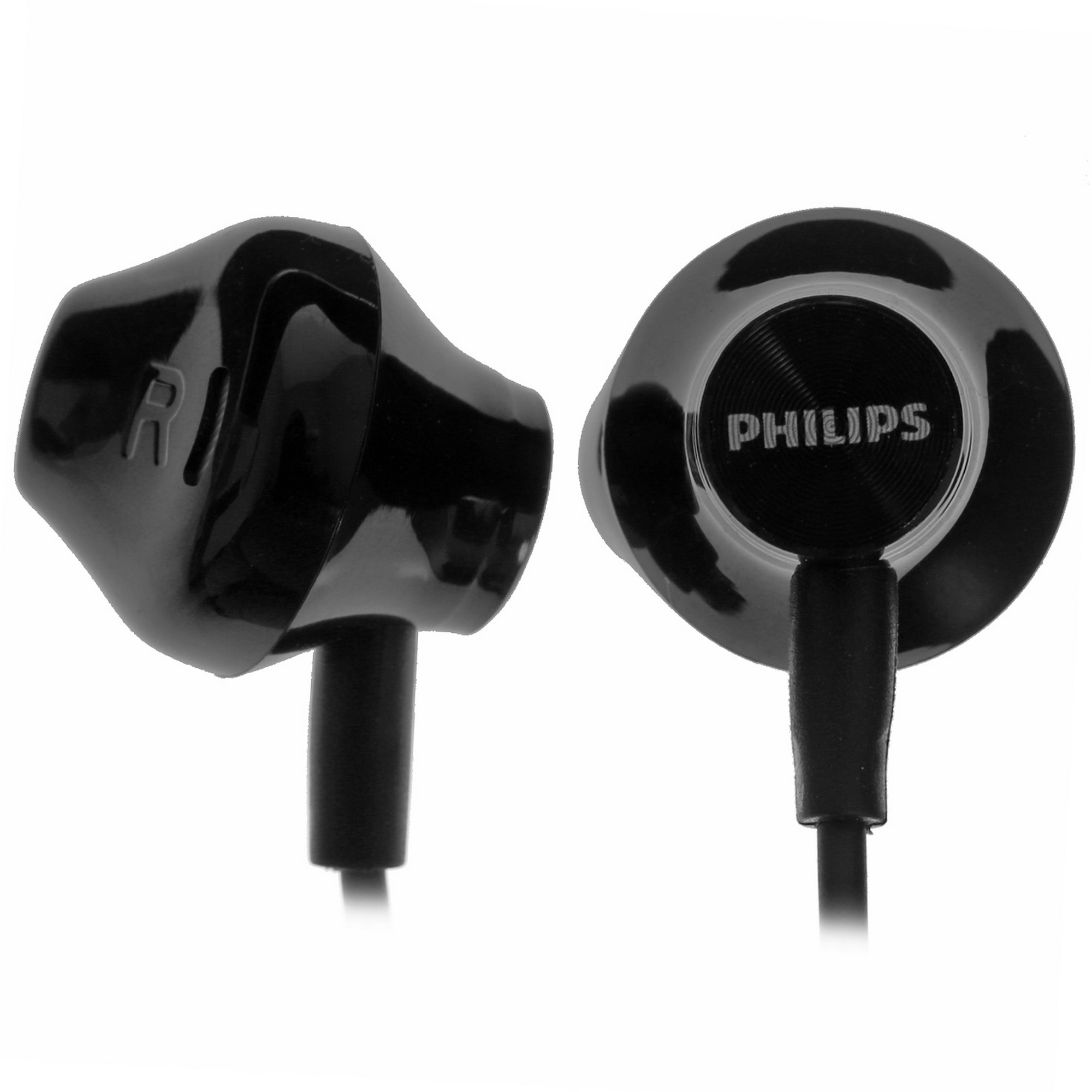 Наушники вкладыши Philips TAUE100BK/00 1.2м черный проводные в ушной раковине