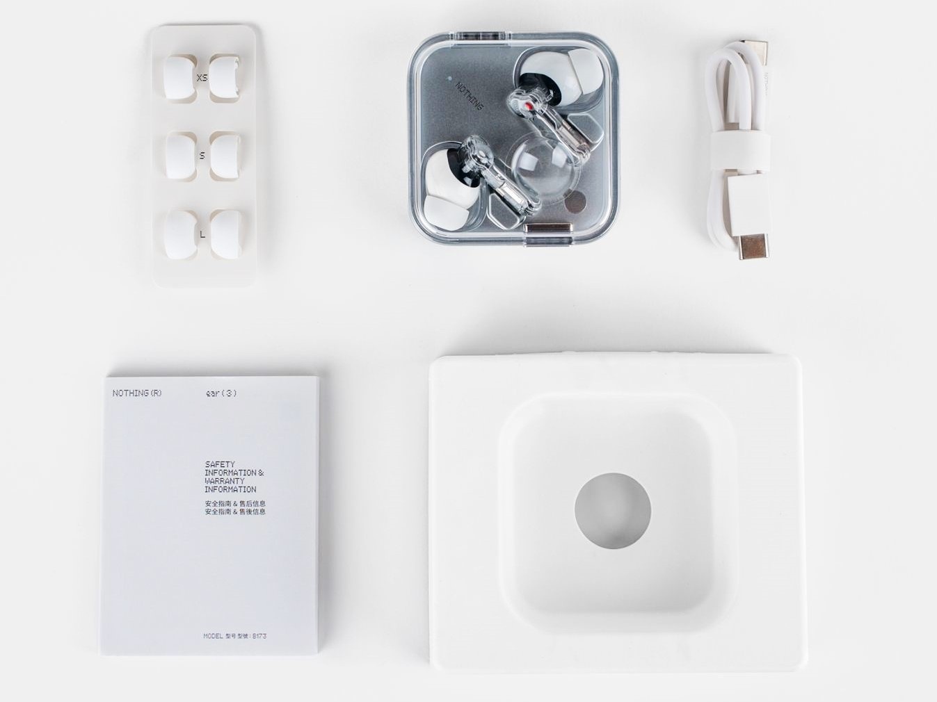 Гарнитура NOTHING EAR A10600062 INTL WHITE