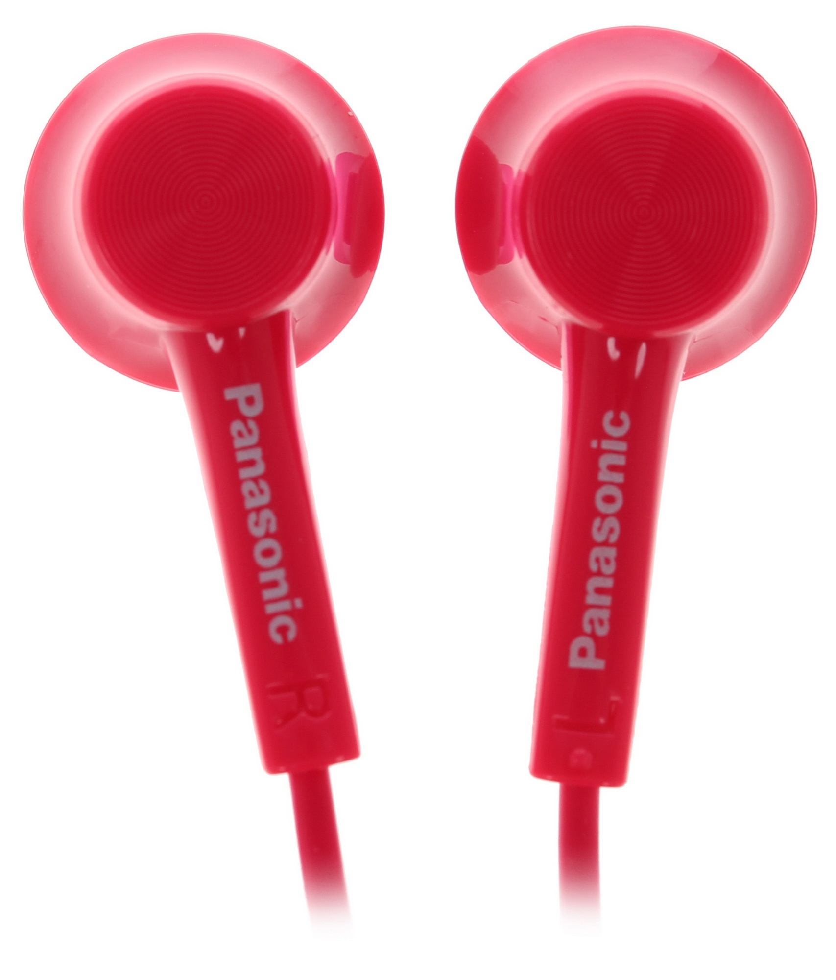 Наушники Panasonic RP-TCM115GCP внутриканальные 10-24000Гц 1.2м 3.5мм 98дБ микрофон розовые